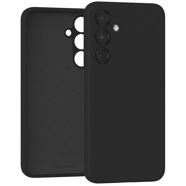 Juodas dėklas Samsung A175 A17 4G Mercury Silicone Juodas dėklas Samsung A175 A17 4G Mercury Silicone su tiksliais išpjovomis kamerai