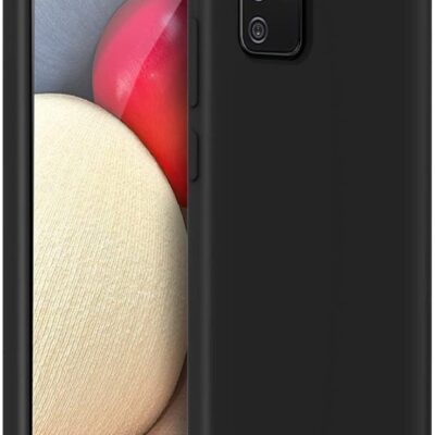 Juodas dėklas Samsung Galaxy A025 A02s Mercury Silicone, minkštas silikoninis paviršius