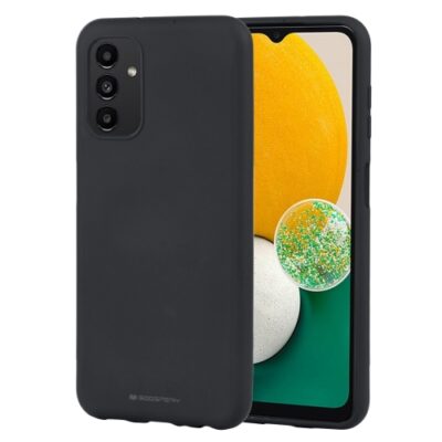 Juodas dėklas Samsung Galaxy A135 A13 4G Mercury Silicone telefono apsaugai