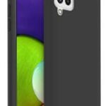 Juodas dėklas Samsung Galaxy A225 A22 4G Mercury Soft aplink telefoną