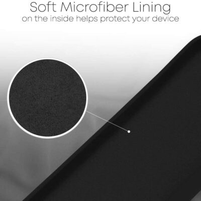 Juodas dėklas Samsung Galaxy G780 S20 FE Mercury Silicone su minkštos mikropluošto vidine dalimi