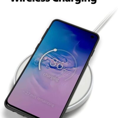 Juodas dėklas Samsung Galaxy G973 S10 Mercury Silicone, įkraunamas belaidžiu būdu