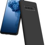Juodas dėklas Samsung Galaxy G975 S10 Plus Mercury silikoninis su matiniu paviršiumi ir tiksliais kamerų išpjovomis
