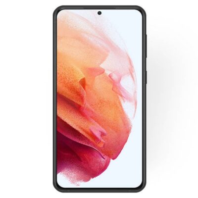 Juodas dėklas Samsung Galaxy S21 Plus S30 Plus Rubber TPU aplink telefoną