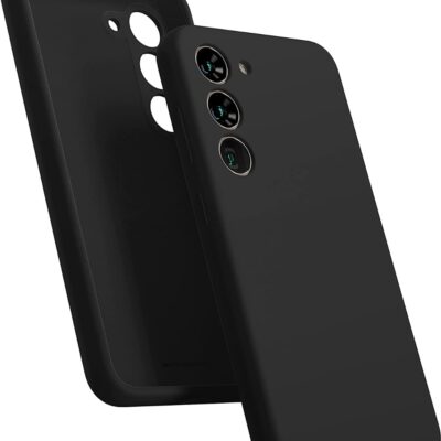 Juodas dėklas Samsung Galaxy S911 S23 5G Mercury Silicone pagamintas iš silikono