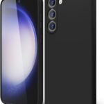 juodas deklas samsung galaxy s916 s23 plus 5g x-level dynamic priekinis ir galinis vaizdas