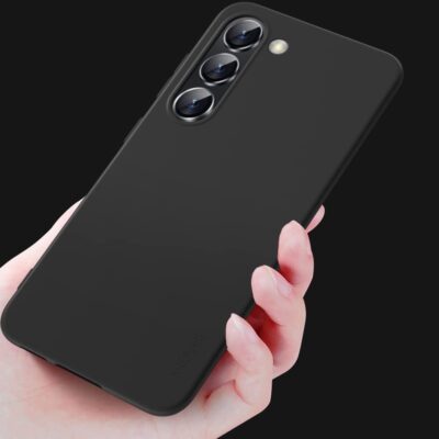 Juodas dėklas Samsung Galaxy S916 S23 Plus 5G X-level Guardian telefono kamerų apsaugai