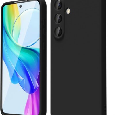 Juodas dėklas Samsung Galaxy S936 S25 Plus X-level Dynamic aplink telefoną