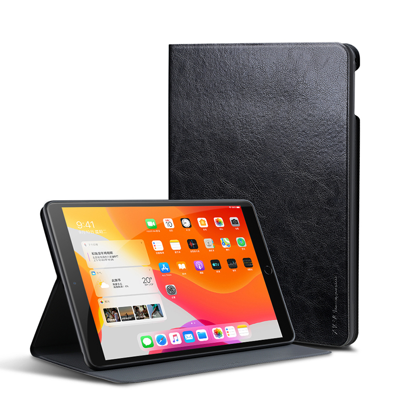 Juodas dėklas Samsung T220 T225 Tab A7 lite 8.7 2021 X-Level Kite Juodas dėklas Samsung T220 T225 Tab A7 lite 8.7 2021 X-Level Kite su atverčiamu dangčiu ir stovu