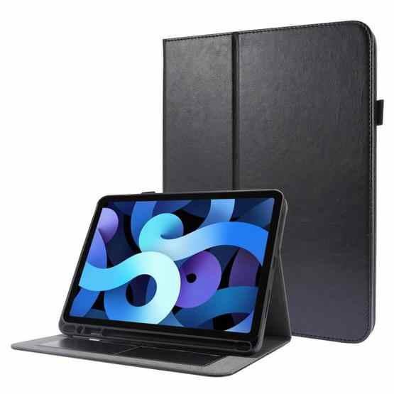 Juodas dėklas Samsung X200 X205 Tab A8 10.5 2021 Folding Leather Juodas dėklas Samsung X200 X205 Tab A8 10 5 2021 Folding Leather atverstas su planšete