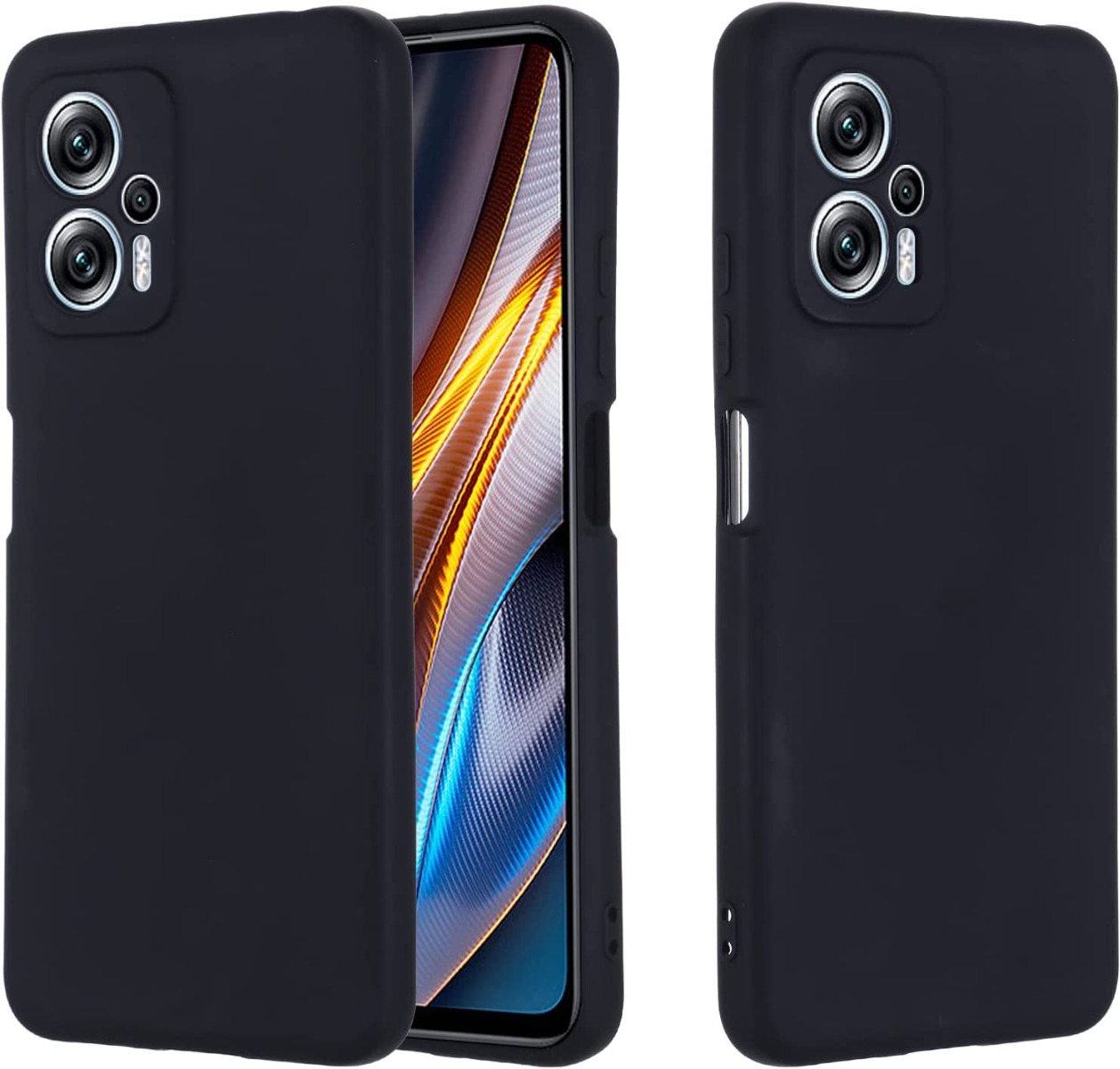 Juodas dėklas Xiaomi Poco X4 GT Redmi Note 11T Pro Redmi Note 11T Pro+ 5G X-level Dynamic Juodas dėklas Xiaomi Poco X4 GT Redmi Note 11T Pro Redmi Note 11T Pro 5G X-level Dynamic