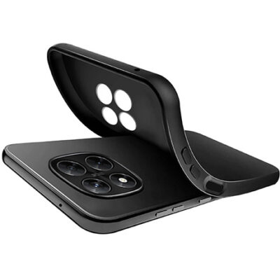 Juodas dėklas Xiaomi Redmi Note 14 Pro 5G Poco X7 X-level Dynamic su kamerų apsauga