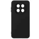 Juodas dėklas Xiaomi Redmi Note 14 Pro Plus 5G x-level dynamic su keturkampiu kameros angų išdėstymu