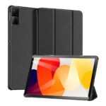 Juodas dėklas Xiaomi Redmi Pad SE 11.0 colio su tekstūruota paviršiaus uždangalas