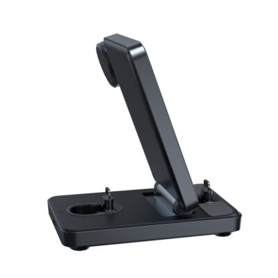 Juodas įkroviklis belaidis Joyroom JR-WQS02 4-in-1 su Lightning jungtimi