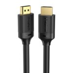 Juodas kabelis Choetech XHH-TP20 8K 60Hz HDMI to HDMI 2.0m su auksinėmis jungtimis