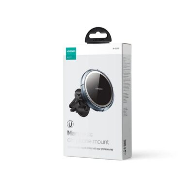Juodas magnetinis automobilinis telefono laikiklis Joyroom JR-ZS313 originalioje pakuotėje