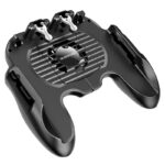 Juodas žaidimų valdymo pultelis Borofone BG3 Warrior Cooling Gamepad su ventiliatoriumi