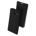 Juodos spalvos atverčiamas dėklas Samsung Galaxy G957 S10 Plus Dux Ducis Skin Pro