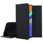 Juodos spalvos atverciamas deklas Xiaomi Redmi 9C 9C NFC Smart Magnet telefone stoveta ir uzdengtas