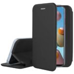 Juodos spalvos atverčiams dėklas Samsung Galaxy A217 A21s Book Elegance su atverčiamu dangteliu