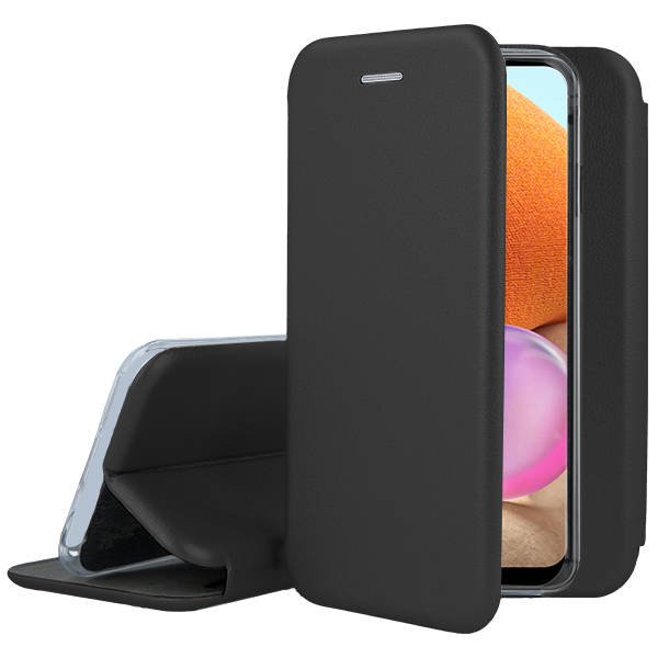 Juodos spalvos atverčiams dėklas Samsung Galaxy A325 A32 4G Book Elegance Juodos spalvos atverčiams dėklas Samsung Galaxy A325 A32 4G Book Elegance su atlenkiamu dangteliu