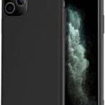 Juodos spalvos dėklas Apple iPhone 11Pro Max X-level Guardian su matiniu paviršiumi