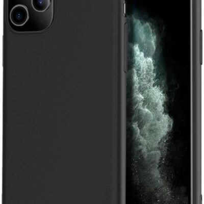 Juodos spalvos dėklas Apple iPhone 11 Pro X-level Guardian aplink telefoną