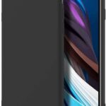 Juodos spalvos dėklas Apple iPhone 7 / 8 / SE 2020 X-level Dynamic su apsauga ir matiniu paviršiumi