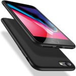 Juodos spalvos dėklas Apple iPhone 7 8 SE 2020 X-level Guardian telefono apsaugai