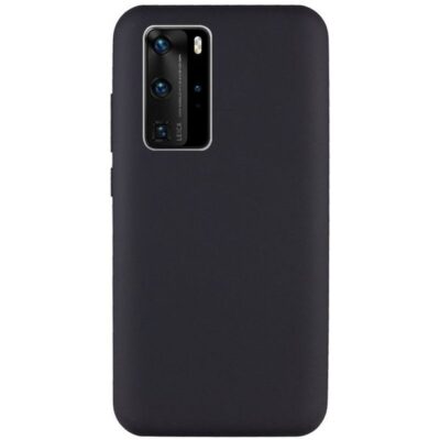 Juodos spalvos dėklas Huawei P40 X-level Dynamic su matiniu paviršiumi ir lygia tekstūra