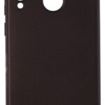 Juodos spalvos dėklas Huawei Y6P X-level Guardian su apsauga kamerai ir pirštų atspaudų jutiklio angomis
