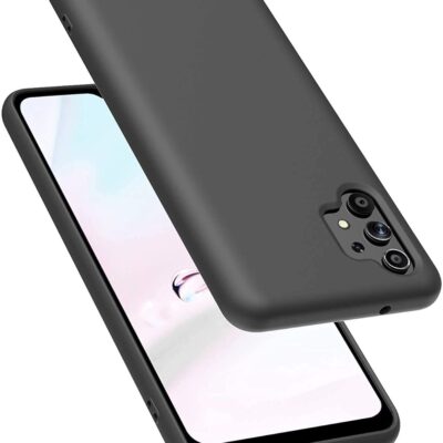 Juodos spalvos dėklas Samsung Galaxy A326 A32 5G X-level Dynamic su matiniu paviršiumi ir išpjova kamerai