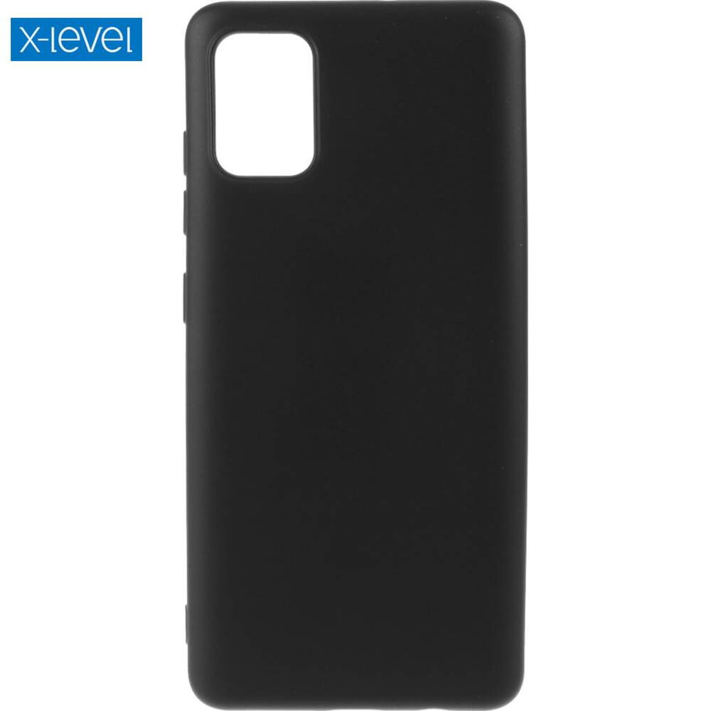 Juodos spalvos dėklas Samsung Galaxy A515 A51 X-level Dynamic Juodos spalvos dėklas Samsung Galaxy A515 A51 X-level Dynamic su išpjova kameros skyriui