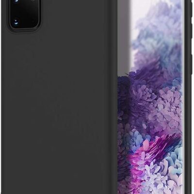 Juodos spalvos dėklas Samsung Galaxy G986 S20 Plus X-level Dynamic priekinė ir galinė pusė matoma