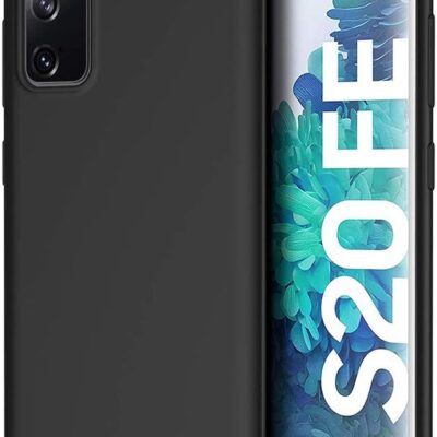 Juodos spalvos dėklas Samsung Galaxy G780 S20 FE telefone apsaugai