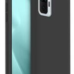 Juodos spalvos dėklas Xiaomi Redmi Note 10 Pro ir Note 10 Pro Max su matine paviršiaus tekstūra