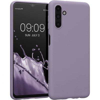 Levandos pilkas dėklas Samsung Galaxy A136 A13 5G Mercury Silicone silikono medžiagos