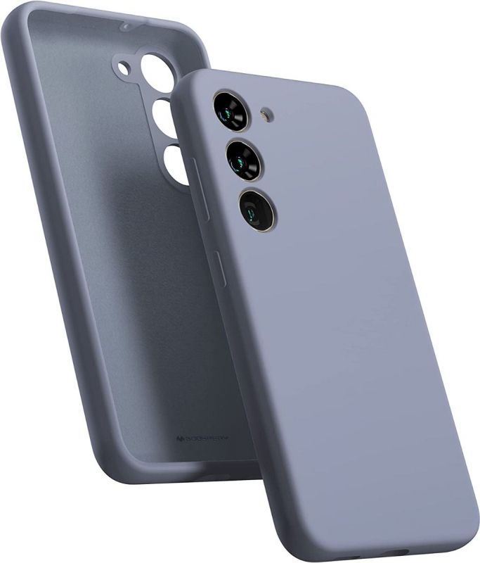 Levandos pilkas dėklas Samsung Galaxy S931 S25 Mercury Silicone Levandos pilkas dėklas Samsung Galaxy S931 S25 Mercury Silicone su trimis kamerų išpjovomis