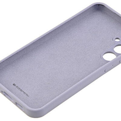 Levandos pilkas dėklas Samsung S711 S23 FE Mercury Silicone su matiniu paviršiumi