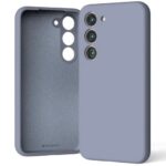Levandos pilkas dėklas Samsung S721 S24 FE Merkurio silikono medžiagos