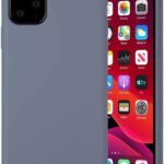 Levandos pilkos spalvos dėklas Apple iPhone 11 Mercury Silicone su matine paviršiaus tekstūra