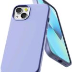 Levandos pilkos spalvos dėklas Apple iPhone 13 Mercury Silicone su minkšta matinio paviršiaus tekstūra