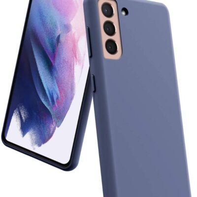 Levandos pilkos spalvos dėklas Samsung Galaxy S21 Plus Mercury Silicone silikono medžiagos