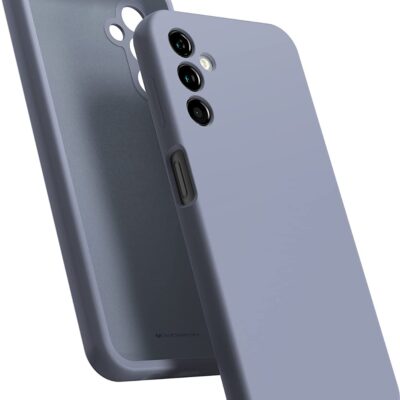 Levandos spalvos silikoninis dėklas Samsung Galaxy A145 A14 4G A146 A14 5G Mercury Silicone