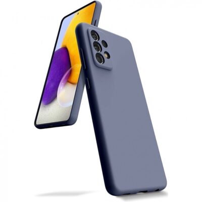 Levandu pilkas deklas Samsung Galaxy A235 A23 4G A236 A23 5G Mercury Silicone ismaniojo telefono deklas su apsauga kamerai