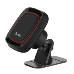 Magnetinis automobilinis telefono laikiklis hoco ca24 juodos spalvos su raudonu konturu
