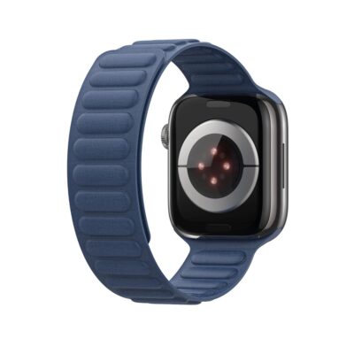 Mėlyna apyrankė Dux Ducis BL Series Apple Watch 38 40 41mm su matiniu paviršiumi ir lankstoma struktūra