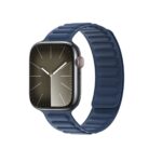Mėlyna apyrankė Dux Ducis BL Series Apple Watch 38 40 41mm su silikonine tekstūruota juosta