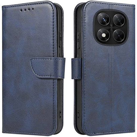 Mėlynas atverčiamas dėklas Xiaomi Redmi Note 14 Pro Plus 5G Wallet Mėlynas atverčiamas dėklas Xiaomi Redmi Note 14 Pro Plus 5G su užtrauktuko atvartu